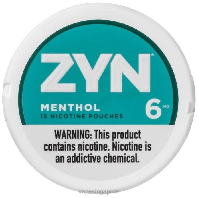 Menthol - Vape Singapore 2PLF23 ZYN Nicotine Pouch 6mg