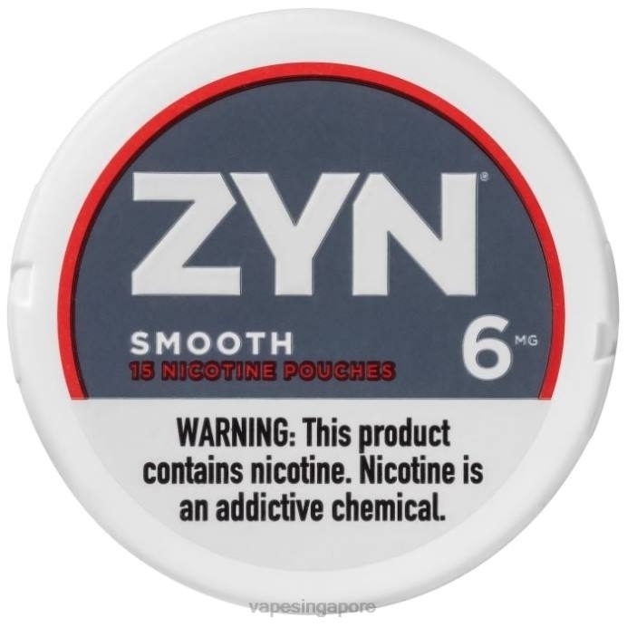 Smooth - disposable Vape SG 2PLF20 ZYN Nicotine Pouch 6mg