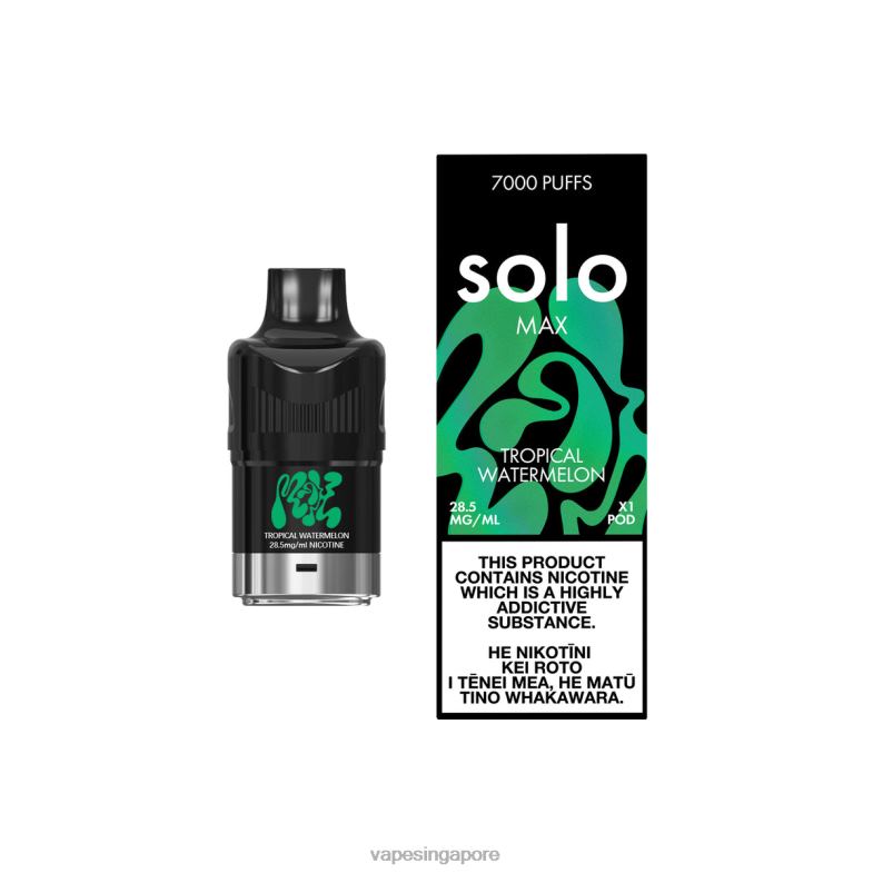 Vape Supplier Singapore BDFBR82 - Solo MAX Pod Tropical Watermelon