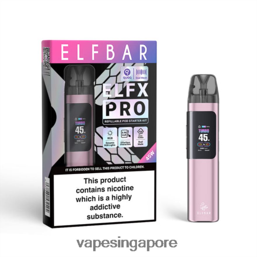 2ZH8P84 Pink ELFBAR ELFX Pro Open Pod Device