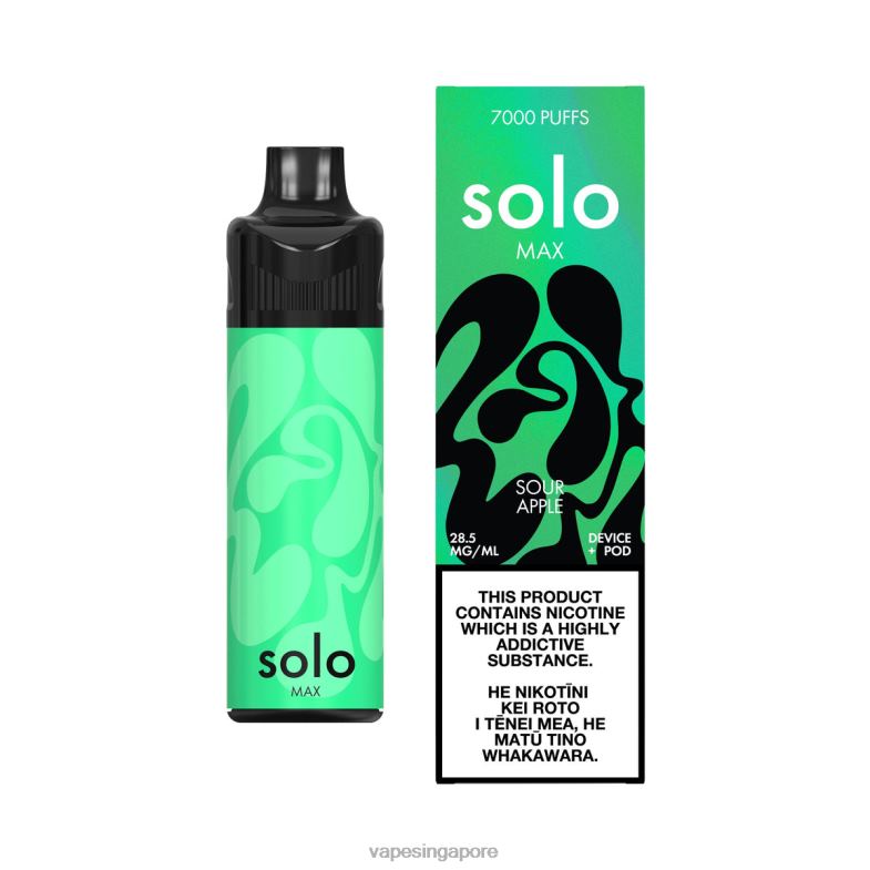 Vape Wholesale Prices BDFBR70 - Solo MAX Pod Kit Sour Apple