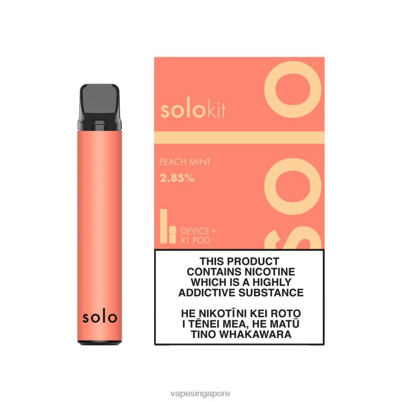 Vape Wholesale Near Me BDFBR44 - Solo Pod Kit Peach Mint